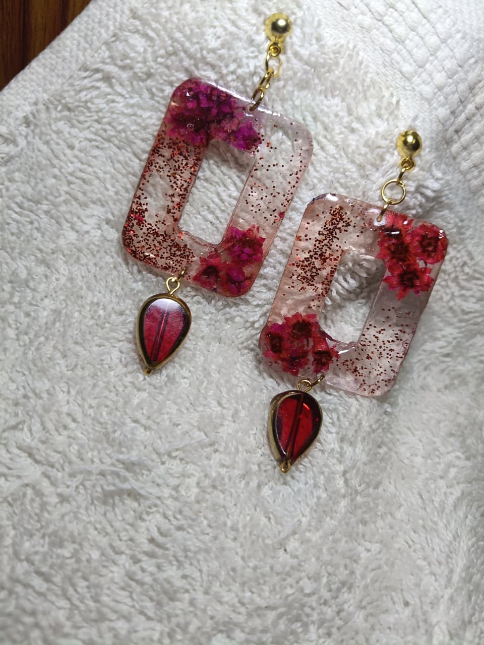 Ruby Bloom Resin Drops