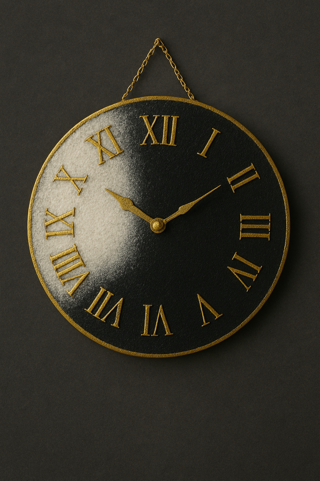 ✨ Eternal Elegance Resin Wall Clock ✨
