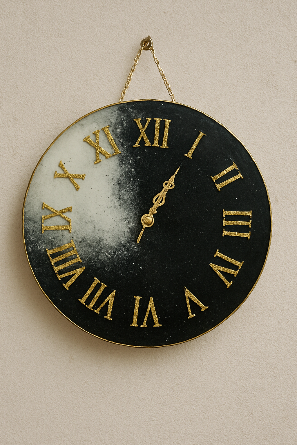 ✨ Eternal Elegance Resin Wall Clock ✨