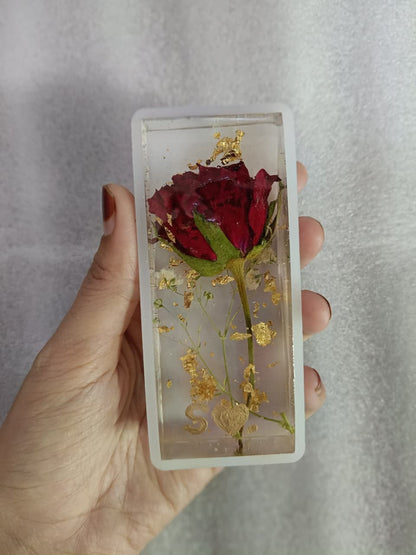 Eternal Rose in Resin Rose Preservation