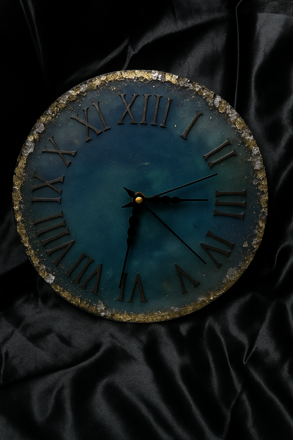 ✨ Celestial Luxe Resin Wall Clock ✨