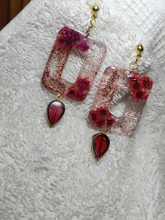 Ruby Bloom Resin Drops
