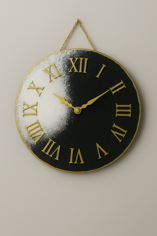 ✨ Eternal Elegance Resin Wall Clock ✨