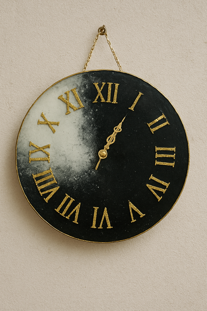 ✨ Eternal Elegance Resin Wall Clock ✨